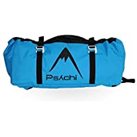 Psychi - Bolsa para Cuerda de Escalada - con Lona para el Suelo- Hebillas y Asas de Transporte